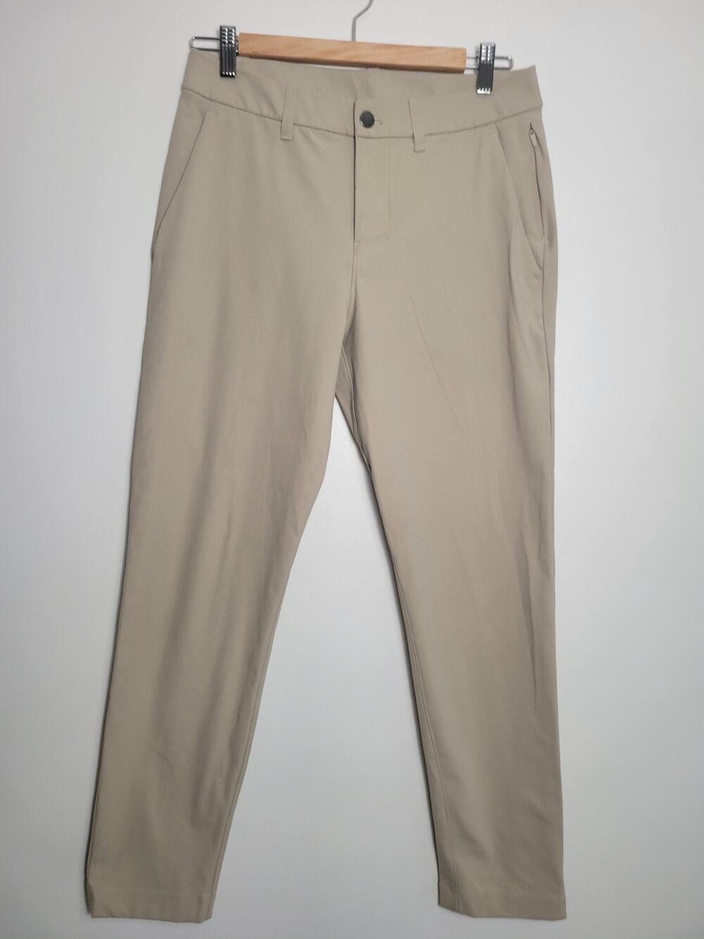Lululemon Men's ABC Classic-Fit Trouser 29X26 Warpstreme Beige